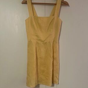 Yellow Reformation Dress